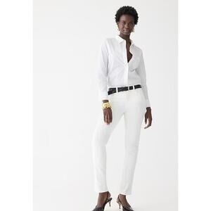 J. Crew 10" vintage slim-straight jean in white wash Size 29